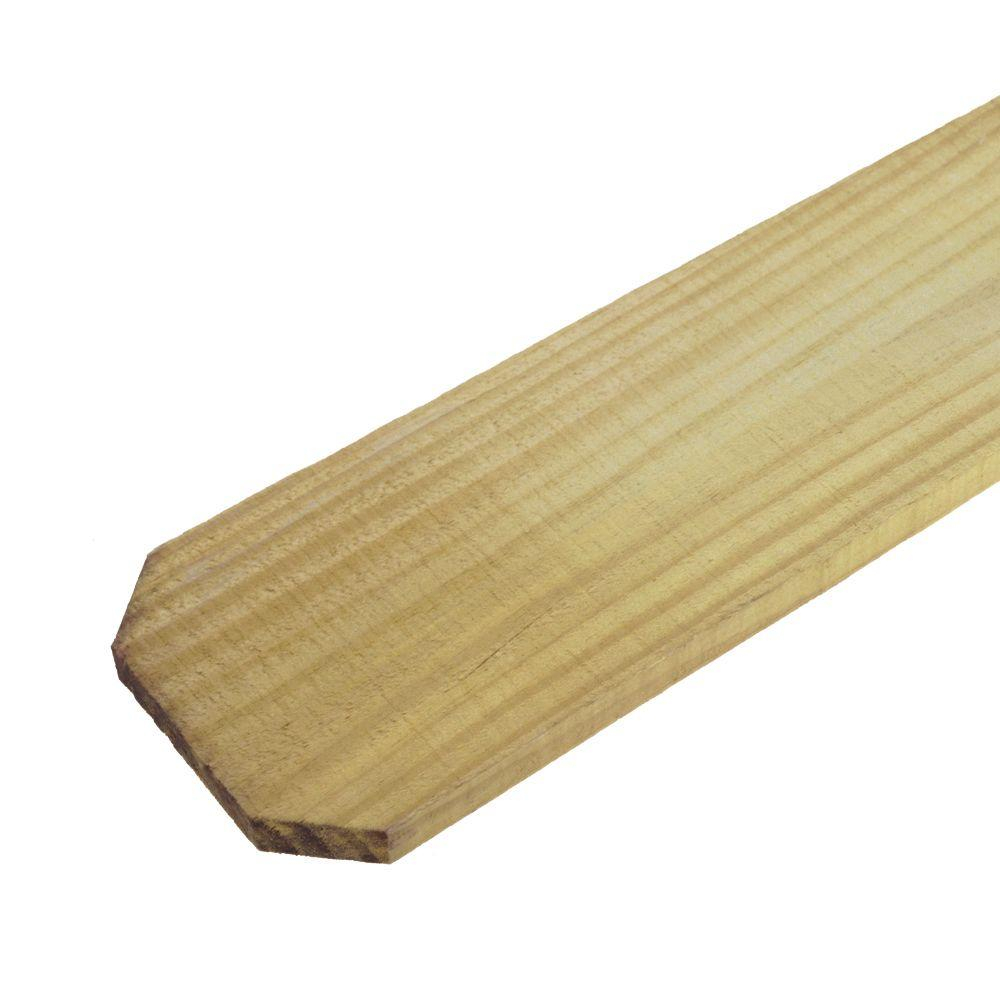 1 In X 5 12 In X 6 Ft Pressure Treated Pine Dog Ear Fence Picket for measurements 1000 X 1000