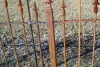 15 Square Wrought Iron Fence Post With Cast Iron Finial for measurements 960 X 1280