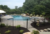 18 Stylish And Safety Pool Fence Ideas For Your Homes regarding dimensions 1632 X 1224