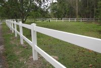 2 Rail Pvc Fencing For Horse Paddock North Brisbane Equine with regard to dimensions 2048 X 1536