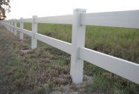 2 Rail White Vinyl Horse Fence Mossy Oak Fence Company Orlando intended for measurements 1600 X 1200