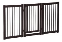 30 Panel Wooden Folding Indoor Pet Dog Gate Freestanding Safety intended for size 1500 X 1500