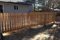 4 Spaced Cedar Picket Fence Using 4x4 Cedar Posts 2x4 Cedar Rails in dimensions 4032 X 3024