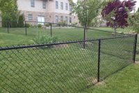 4 Tall Black Vinyl Chain Link Fence Affordable Fence Builders regarding size 1024 X 768