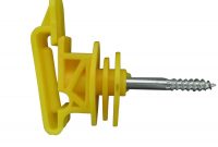 50 X Screw In Insulator Electric Fence Poly Tape Ribbon Wood Post within measurements 900 X 900
