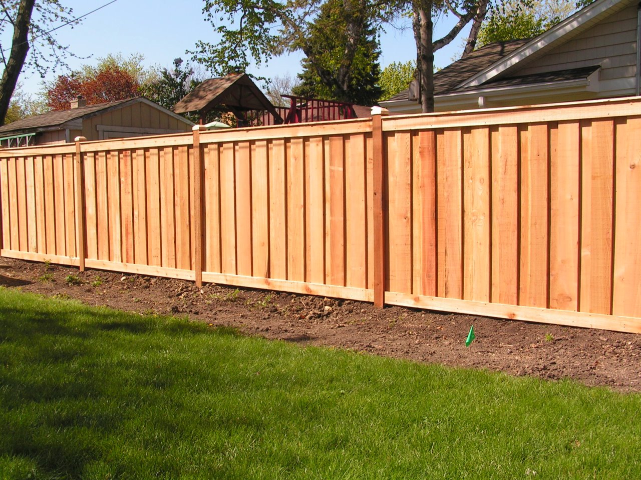 6 Board On Battan With Trim Boards Cedar Fence Cardinal Fence within size 1280 X 960