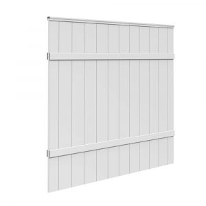 6 Ft H X 6 Ft W White Vinyl Windham Fence Panel 73014216 The intended for dimensions 1000 X 1000