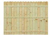 6 Ft H X 8 Ft W Pressure Treated Pine Dog Ear Fence Panel 158083 for proportions 1000 X 1000