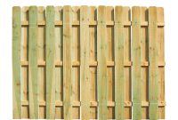 6 Ft H X 8 Ft W Pressure Treated Pine Shadowbox Fence Panel 118830 with regard to proportions 1000 X 1000