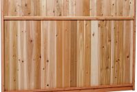 6 Ft X 8 Ft Premium Cedar Solid Top Fence Panel With Stained Spf with size 1000 X 1000