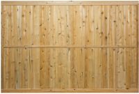 6 High Privacy Panel 1x5 Tongue Groove Boards Wood Fences for size 1199 X 803