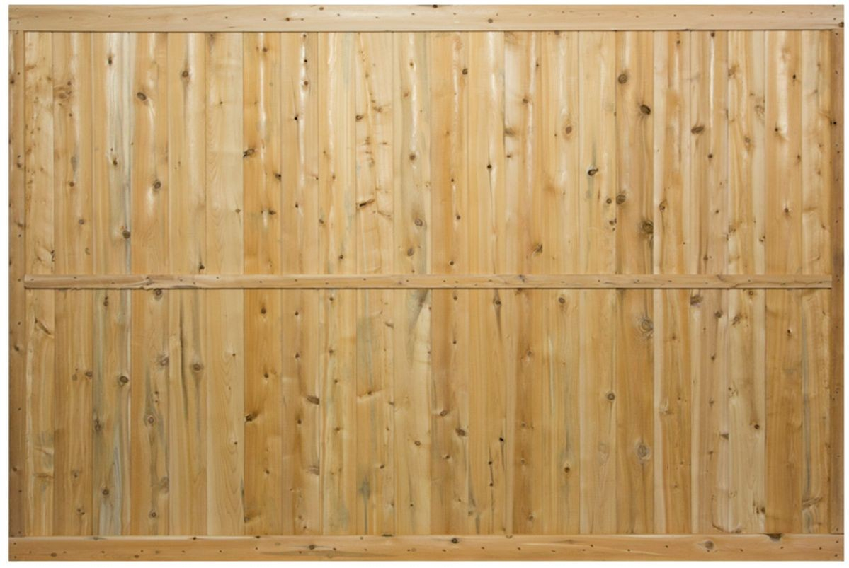 6 High Privacy Panel 1x5 Tongue Groove Boards Wood Fences for size 1199 X 803