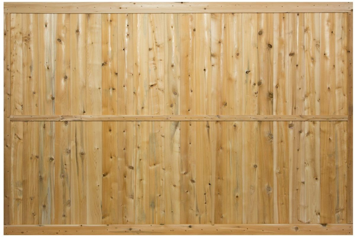 6 High Privacy Panel 1x5 Tongue Groove Boards Wood Fences with size 1199 X 803