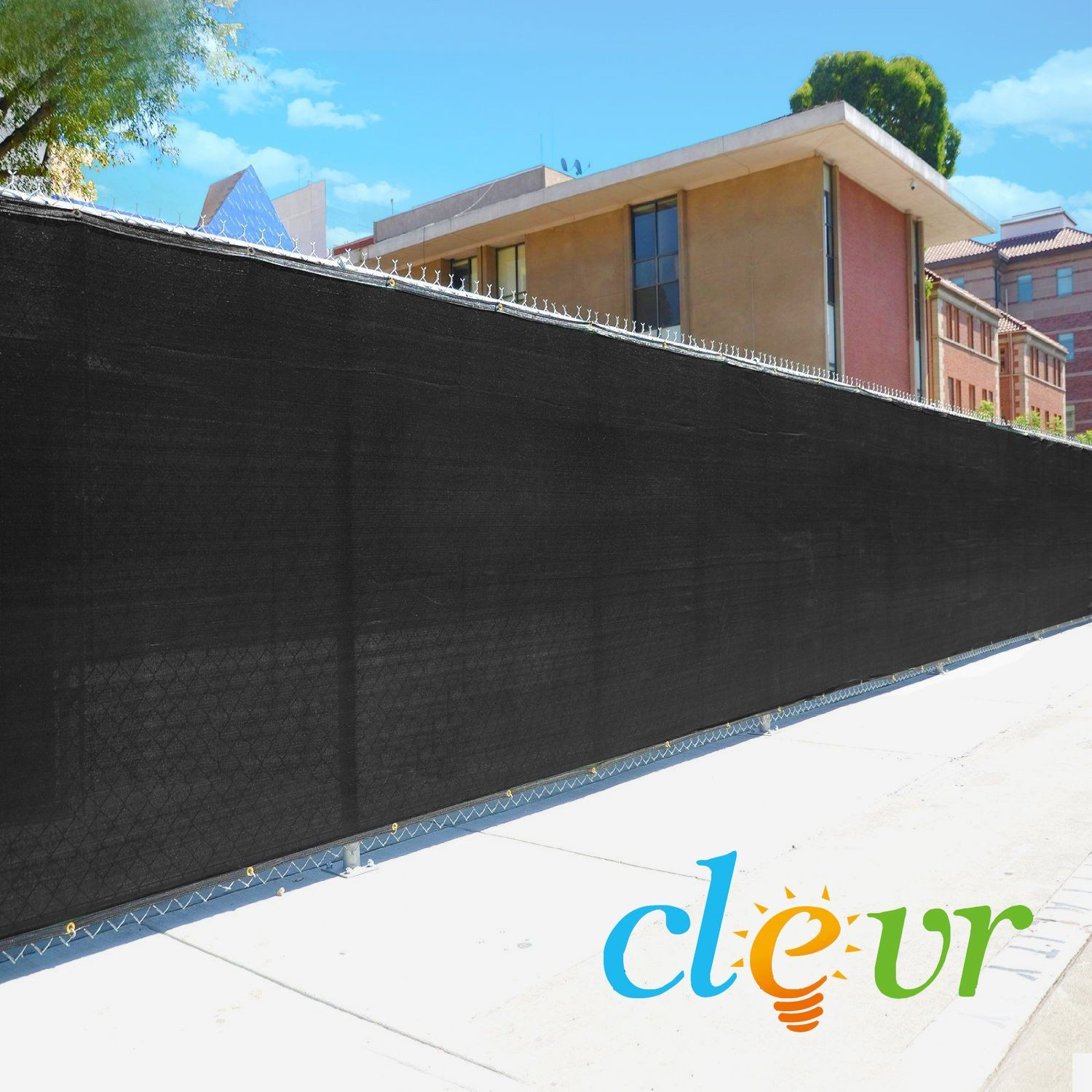 6 X 50 Fence Windscreen Privacy Screen Cover Black Mesh Fences intended for measurements 1500 X 1500