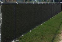 6x50 Fence Screen Cover Black Flat Fabric Slat Mesh Privacy intended for sizing 1000 X 1000