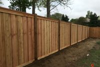 7 Tall Cedar Privacy Fence With 6x6 Posts 2x6 Top Cap 6 inside measurements 1334 X 1000