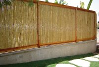 A Rustic Bamboo Fence Panels Catkin Home Decor inside proportions 1200 X 900