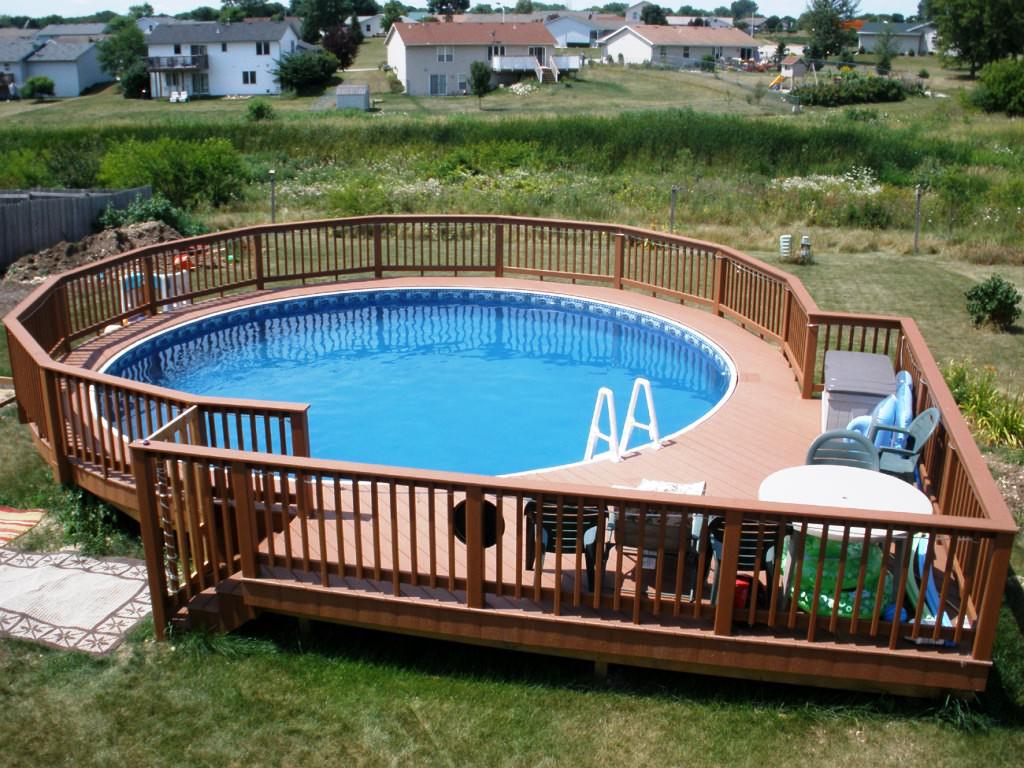 Above Ground Pool Fence Wood Wilson Home Ideas Choosing Ideal for proportions 1024 X 768