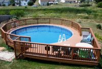 Above Ground Pool Fence Wood Wilson Home Ideas Choosing Ideal throughout proportions 1024 X 768