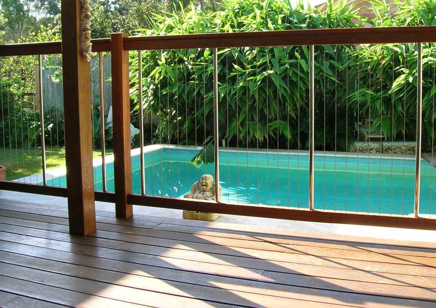 Acrylic Pool Fence Staggered Spear Snyders Custom Fencing Ideal inside proportions 1507 X 1064