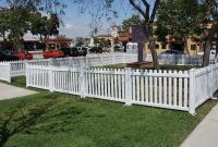 Allcargos Tent Event Rentals Inc White Vinyl Picket Fencing intended for measurements 1914 X 1434