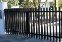 Aluminium Fencing Australia Steel Post Rail with measurements 1100 X 875