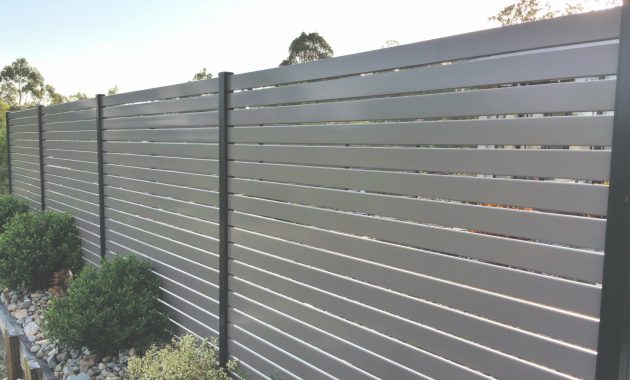 Aluminium Slat Fencing Bunnings • Fence Ideas Site