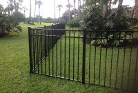 Aluminum 3 Rail Flat Top And Flat Bottom Fence Florida Fence within measurements 2056 X 1536
