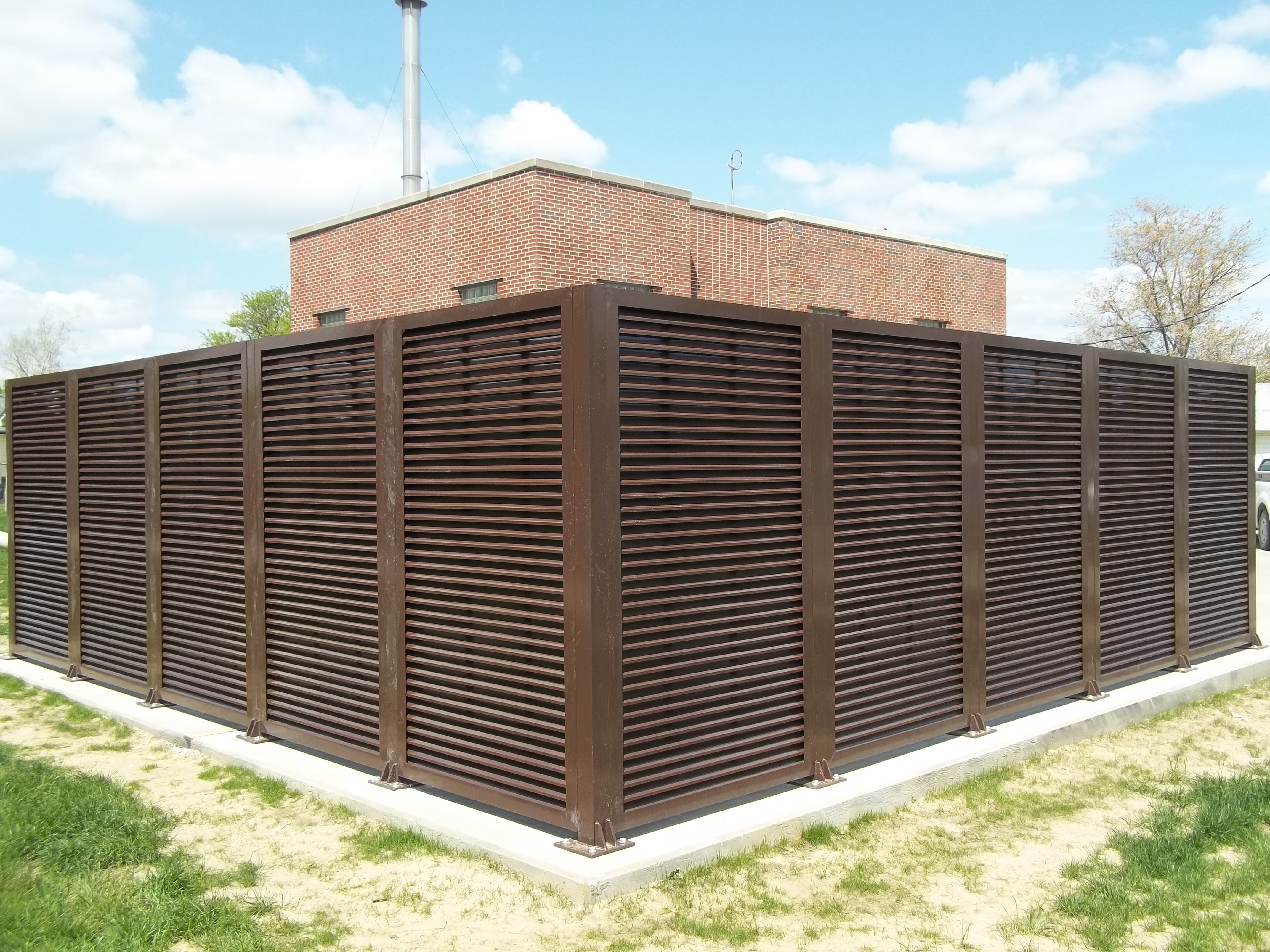 American Fence Company Introduces Palm Shield Aluminum Louvered throughout size 4288 X 3216