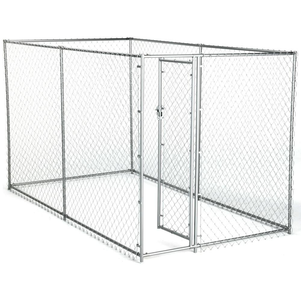 American Kennel Club 6 Ft X 10 Ft X 6 Ft Chain Link Kennel Kit pertaining to dimensions 1000 X 1000