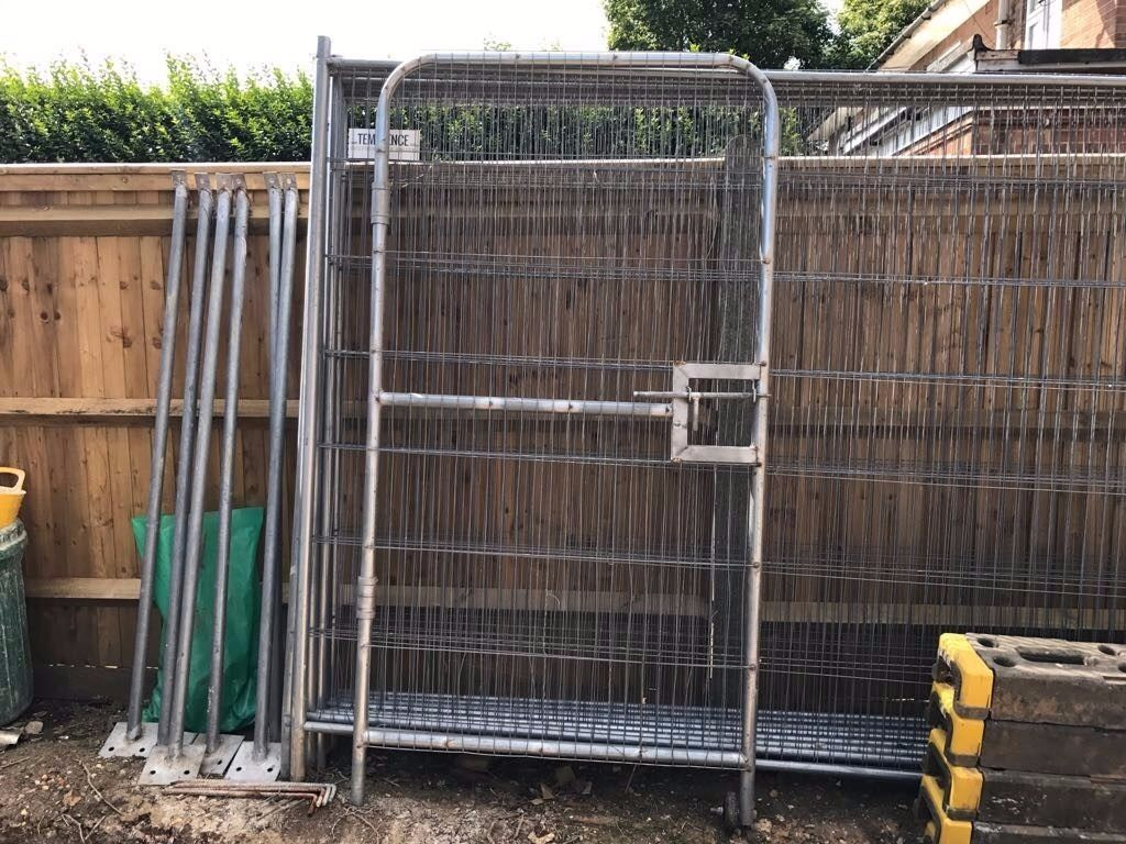 Anti Climb Standard Temporary Fencing Panels And Pedestrian Gate throughout dimensions 1024 X 768