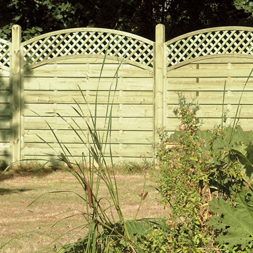 Arched Curved Fence Panels Uk Wooden Supplies pertaining to size 1000 X 1000