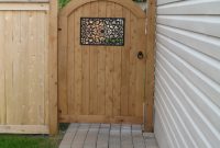 Arched Otty Style Pre Made Gate With Nuvo Iron Gate Insert Snug inside dimensions 2448 X 3264