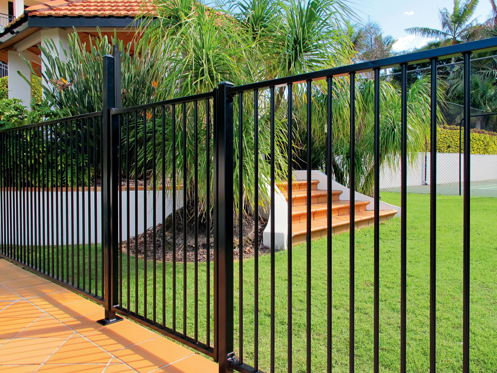 Awesome Aluminum Pool Fence Panels pertaining to size 1600 X 1200