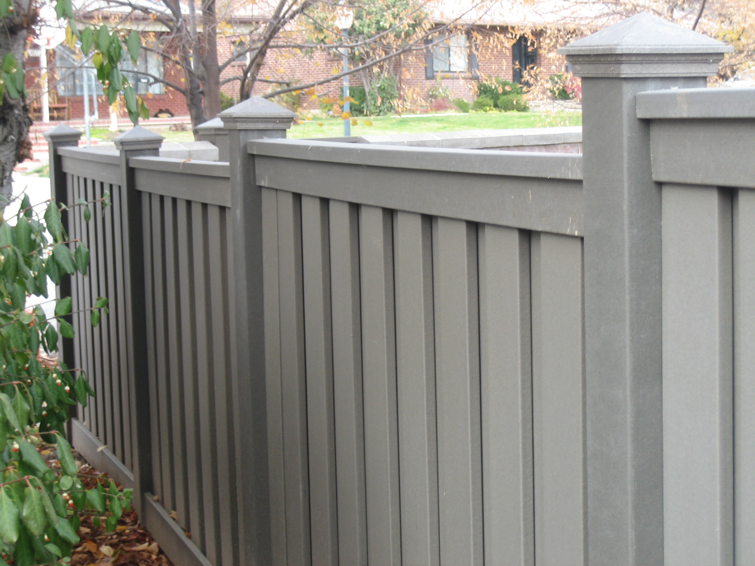 Awesome Synthetic Fence Panels in measurements 2592 X 1944