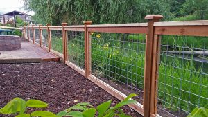 Awesome Wood Framed Wire Fence Panels throughout size 1600 X 900