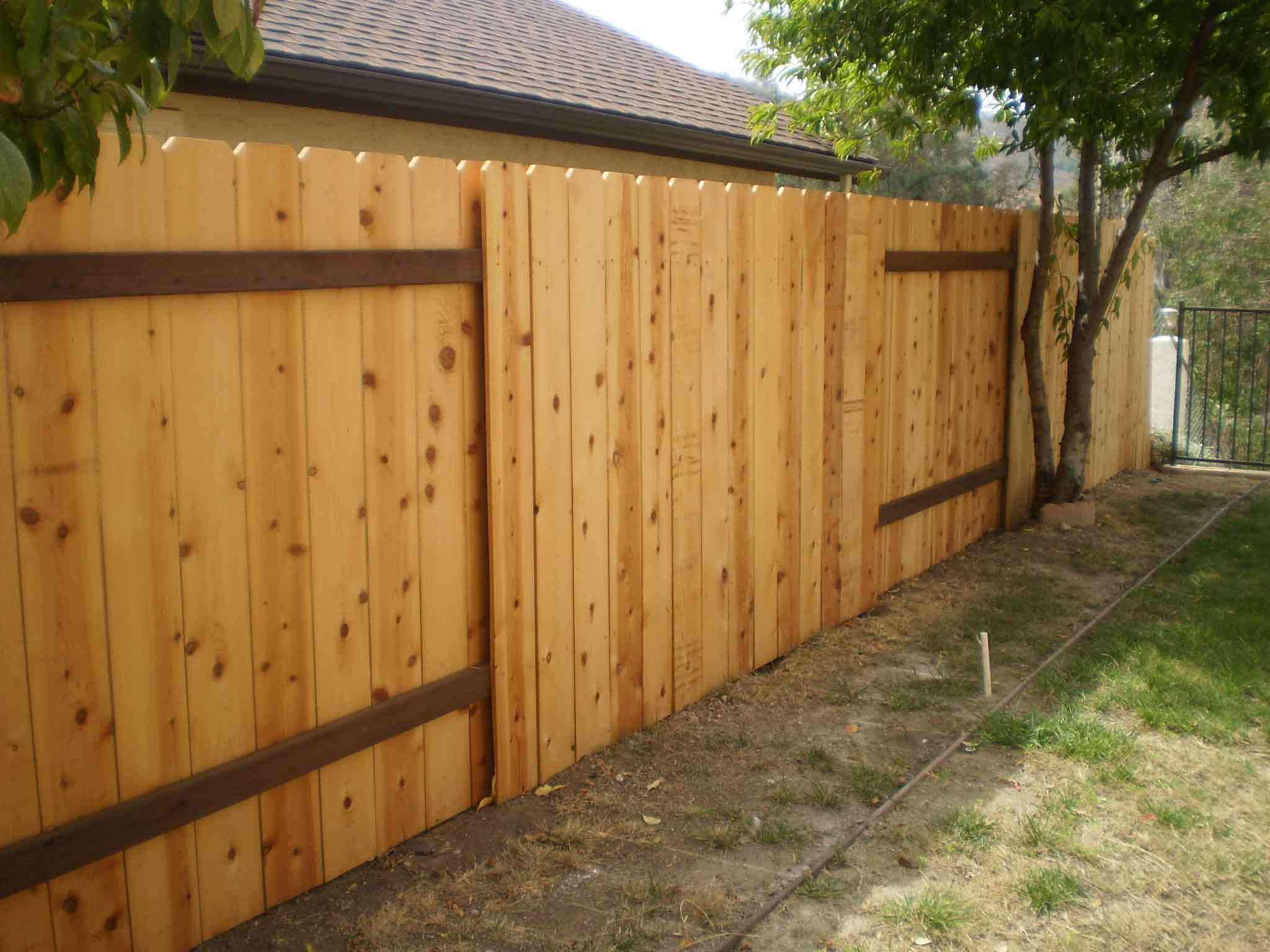Backyard Wood Fence Large And Beautiful Photos Photo To Select for size 2048 X 1536