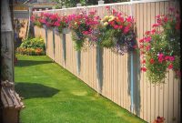 Backyard Wooden Fence Decorating Ideas Nice Room Design Creative for dimensions 1028 X 776
