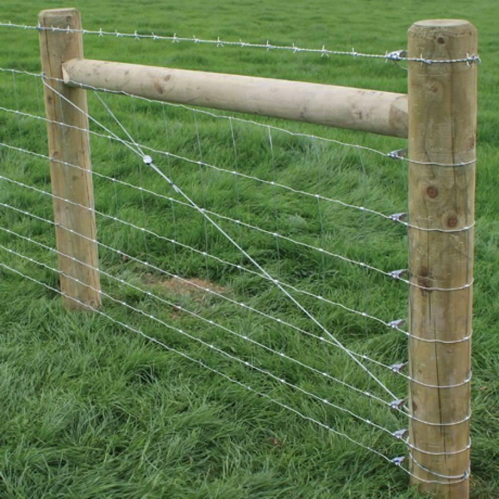 Barbed Wire Fence H Brace Spacing Decor References for dimensions 1000 X 1000