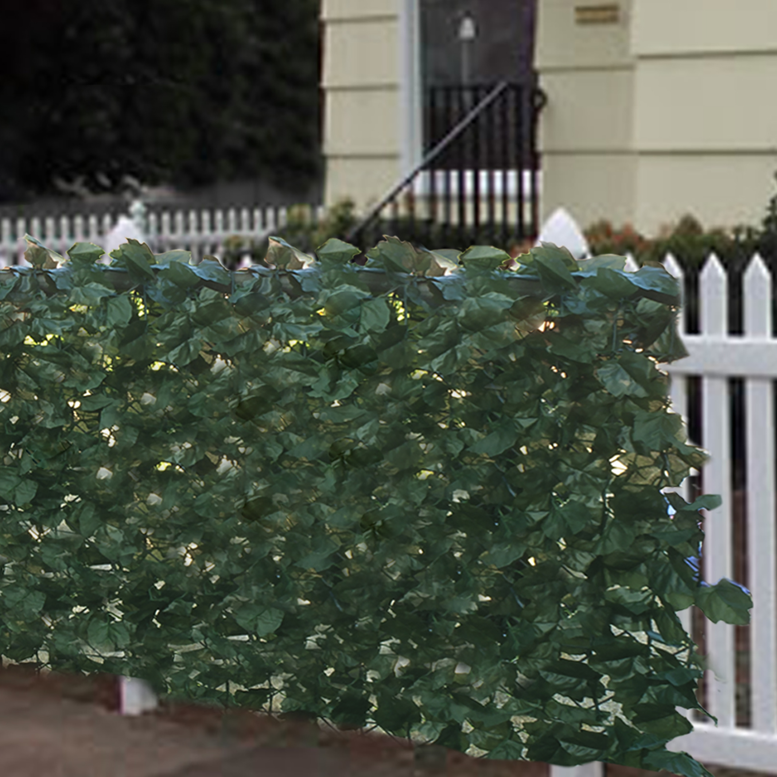 Bcp Faux Ivy Privacy Fence Screen 94x39 Artificial Hedge Fencing with regard to size 2600 X 2600