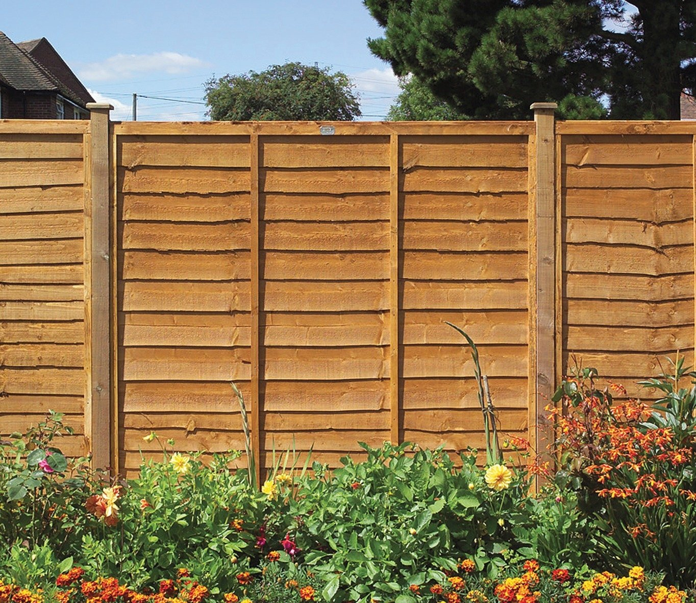 Beautiful Panel Fence regarding measurements 1364 X 1183