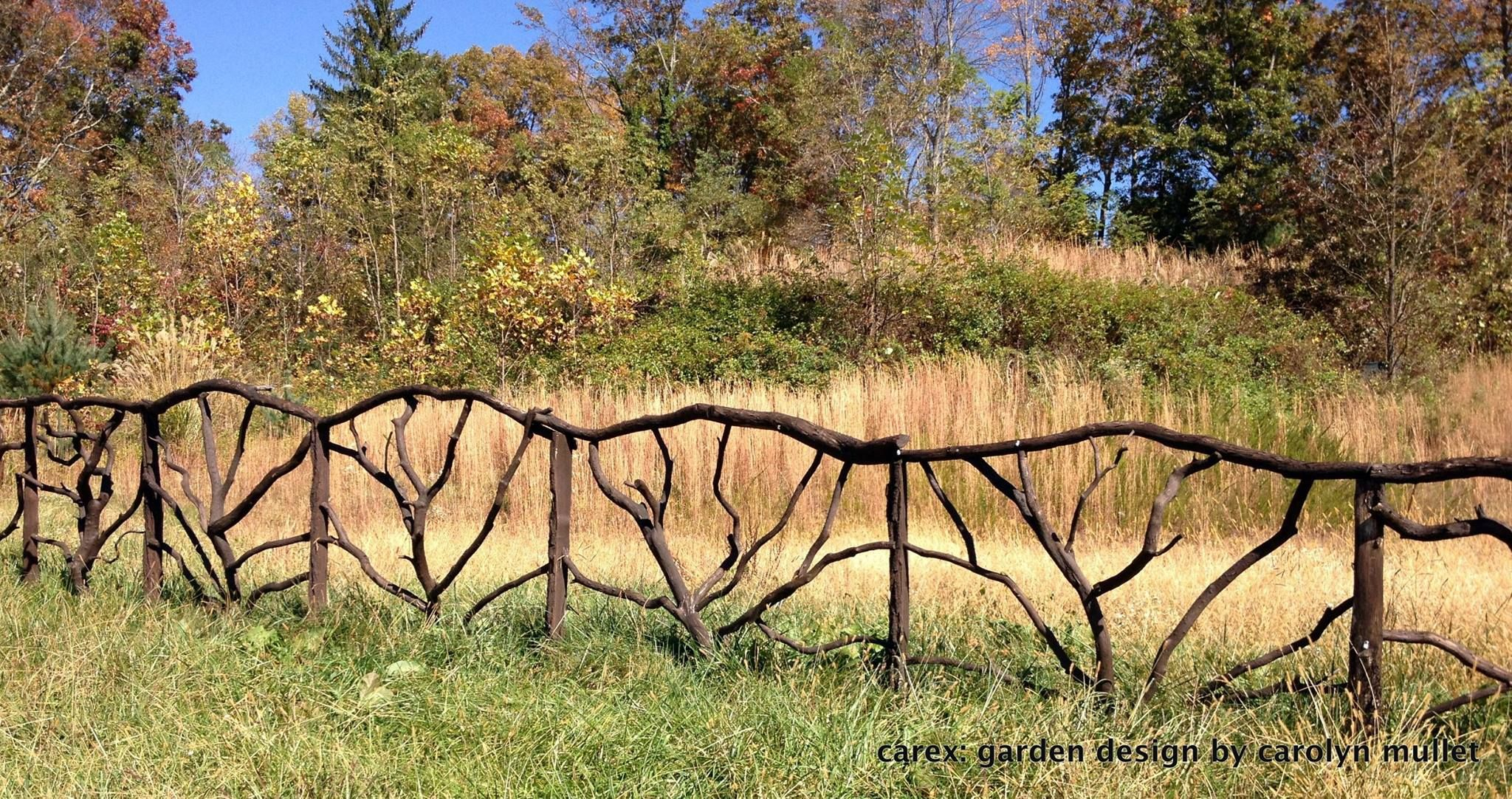 Beautifully Crafted Fence Along A Country Road Outside Of Asheville intended for measurements 2048 X 1082