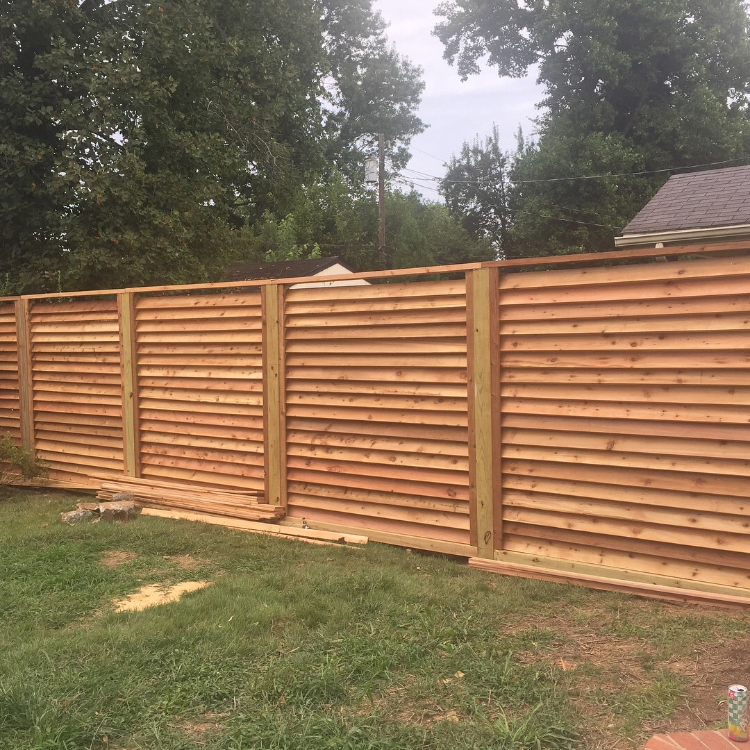 Best Transparent Oil Based Stain For Custom Rough Cut Cedar Fence in size 1080 X 1080