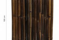 Black Bamboo Fence Roll Deluxe 180 X 100 Cm within dimensions 1100 X 1100