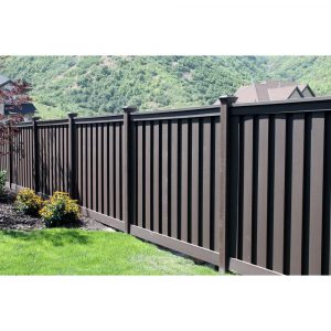 Black Composite Privacy Fence Wood Composite Privacy Fence intended for size 1000 X 1000