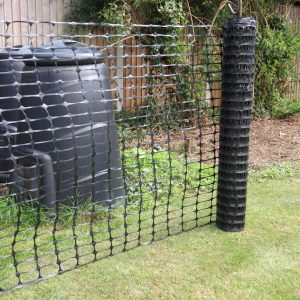 Black Plastic Barrier Mesh Fence 50m Rolls pertaining to proportions 1100 X 1100
