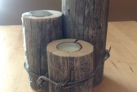 Candle Centre Piece Made From Old Fence Post And Barbed Wire with regard to measurements 2592 X 1936