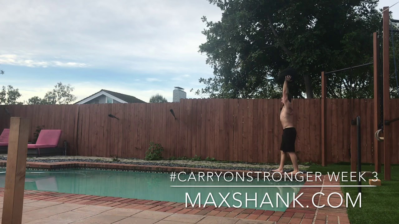 Carryonstronger Challenge Week 3 12x Bodyweight Overhead Rack regarding size 1280 X 720