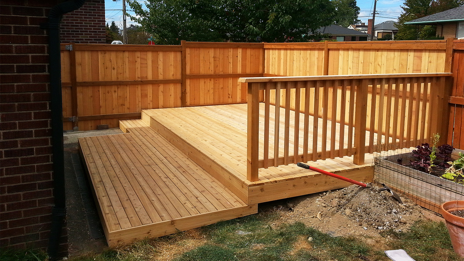 Cedar River Construction Make Your Fence Of Deck Happen throughout measurements 1600 X 900