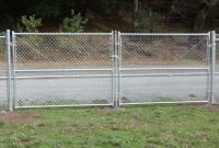 Chain Link Fence Gate Alarm Fence Ideas Sliding Chain Link Fence with sizing 1024 X 768